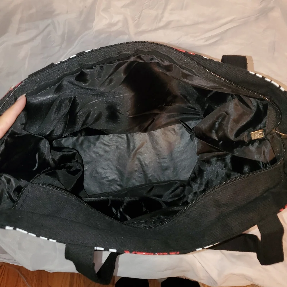 💸 5 for $20 | NWT Maran' Athah Miami Butterfly Canvas Tote Bag - Picture 15 of 16